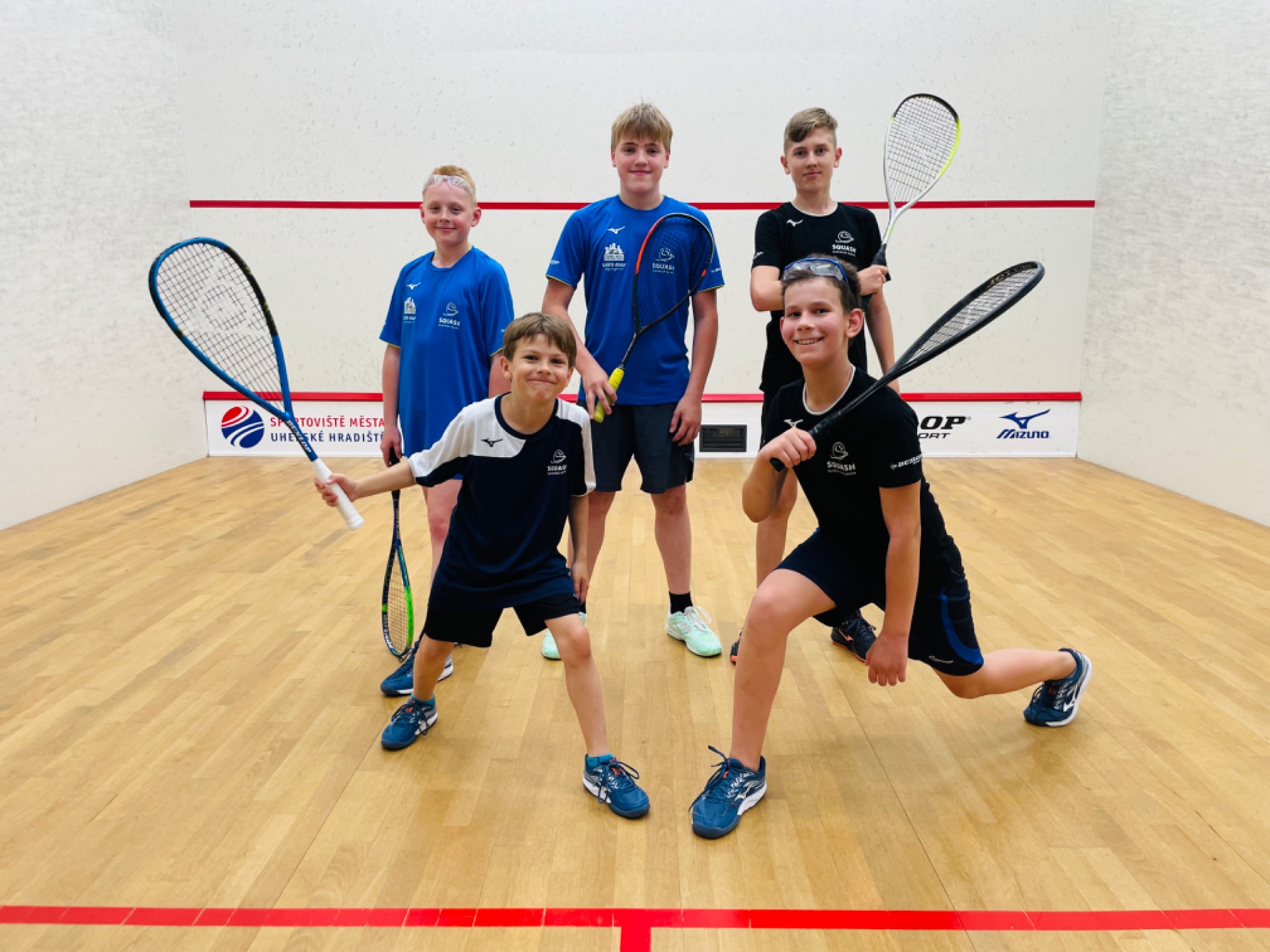 Squashoví závoďáci